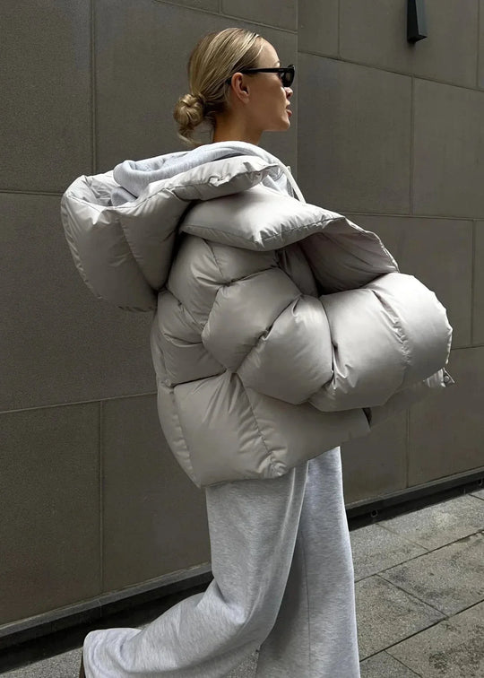 R&B | Übergroße Pufferjacke