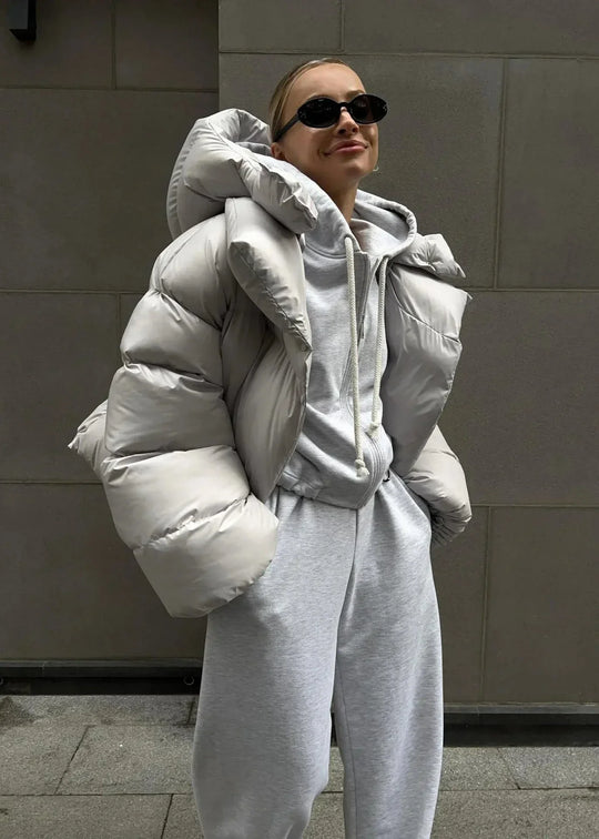 R&B | Übergroße Pufferjacke