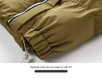 R&B | Herren Winterjacke aus Baumwolle mit Stehkragen - Warm und gefüttert, oversized
