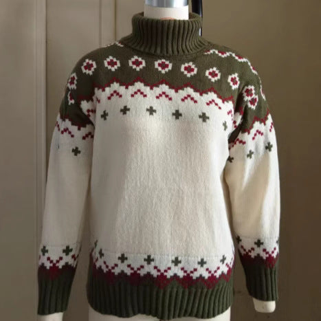 R&B | Strickpullover Im Norweger-Stil