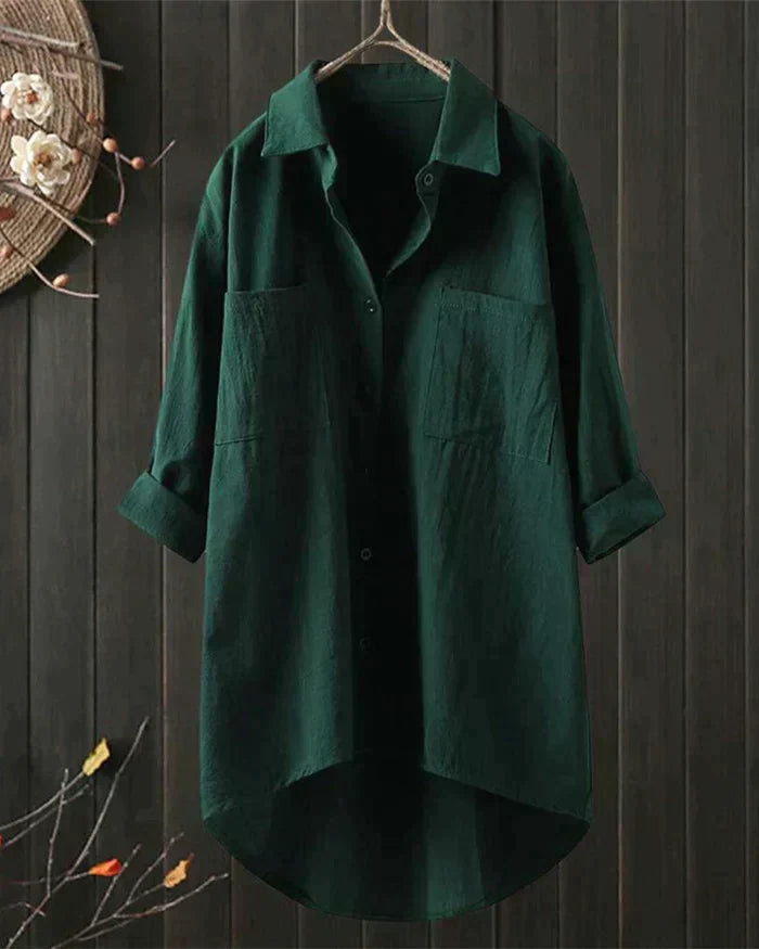Heidi-Mode – weiße bluse