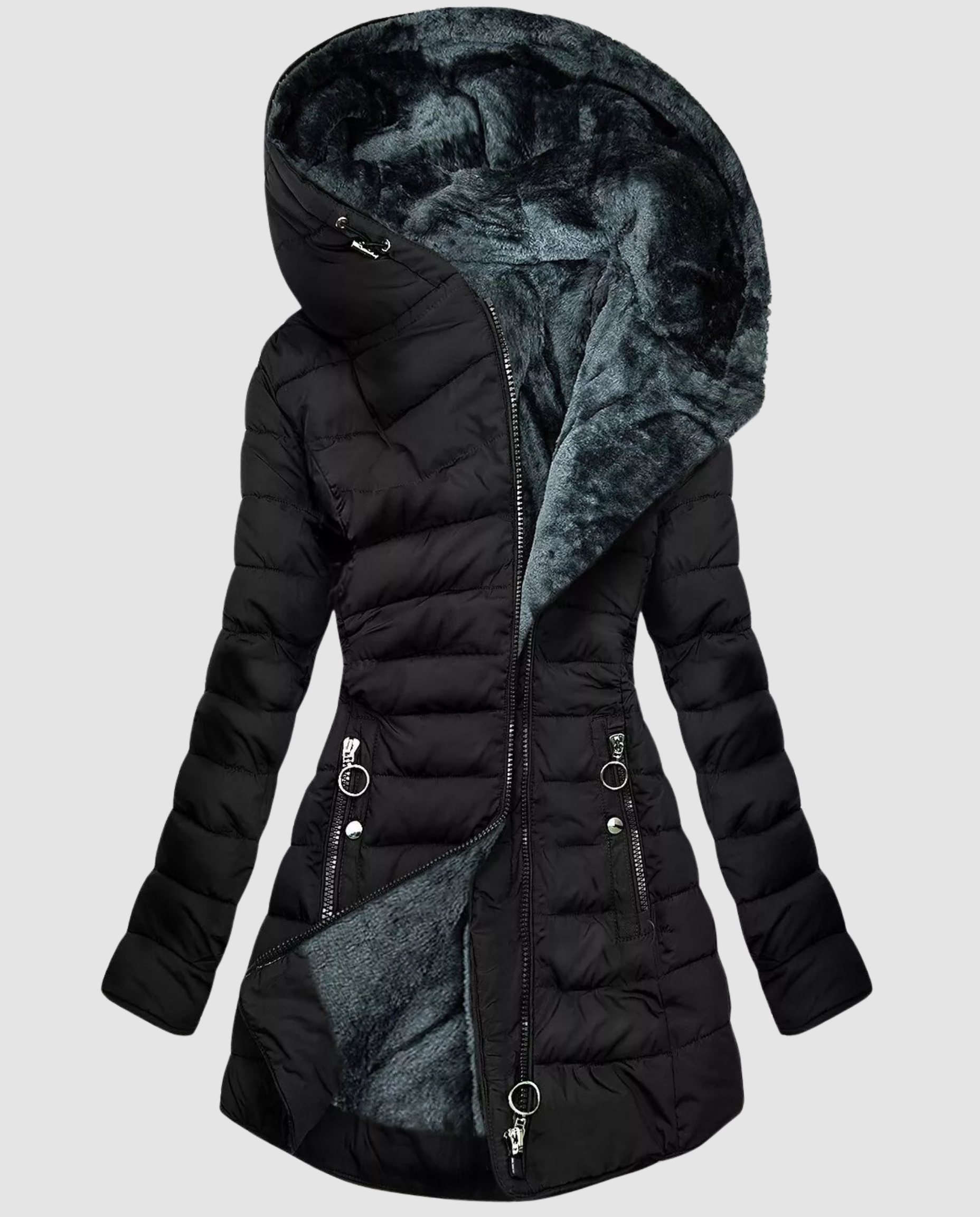 Lange Winterjacke Damen | R&B