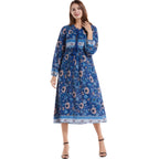 R&B | Kleid mit böhmischem Print