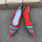 Damen Ballerinas mit modernem Stoffdesign und komfortabler Passform