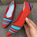 Damen Ballerinas mit modernem Stoffdesign und komfortabler Passform