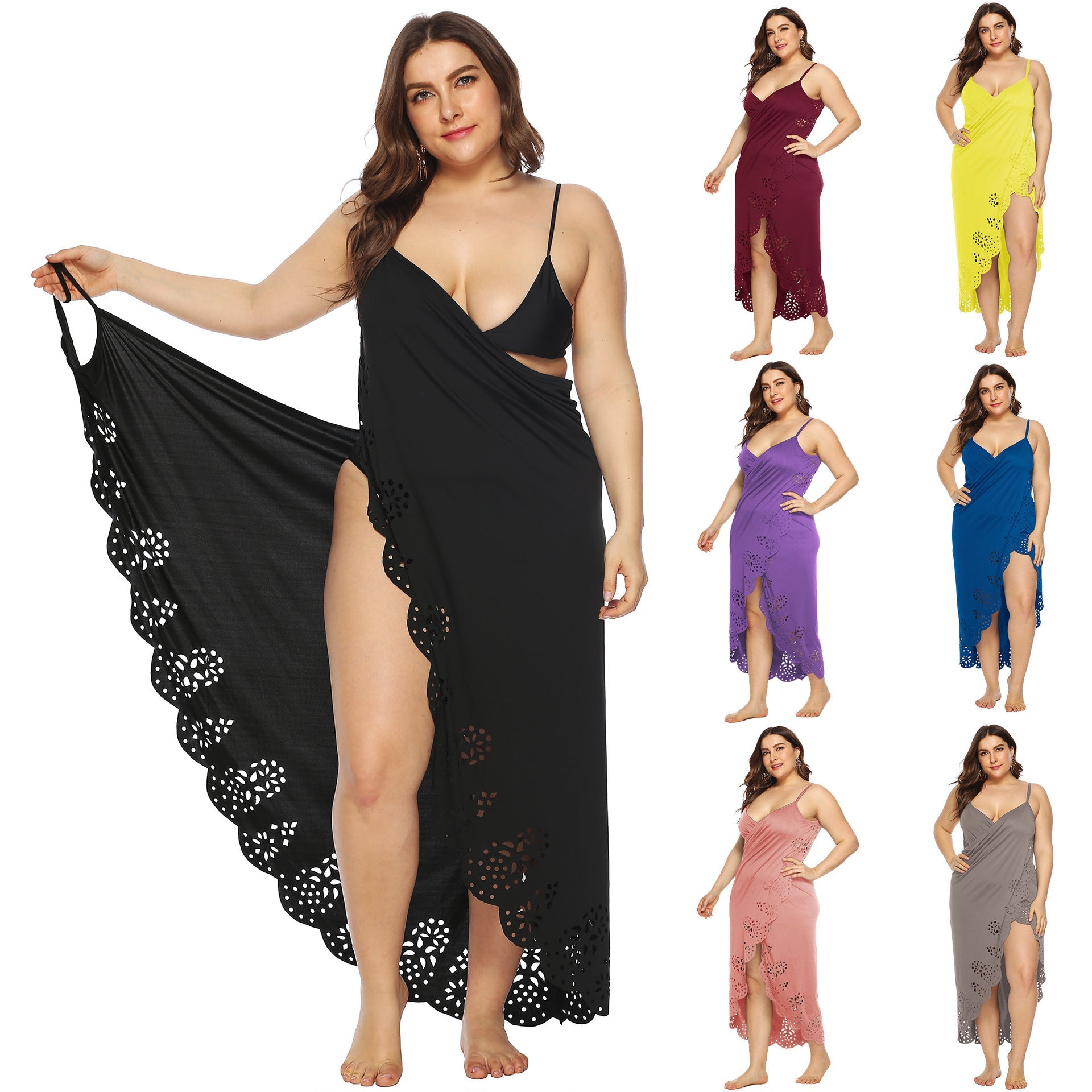 Damen Strandkleid R&B