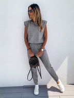 Damen lässiger Jumpsuit mit weichem, elastischem Material und modischem Cut R&B