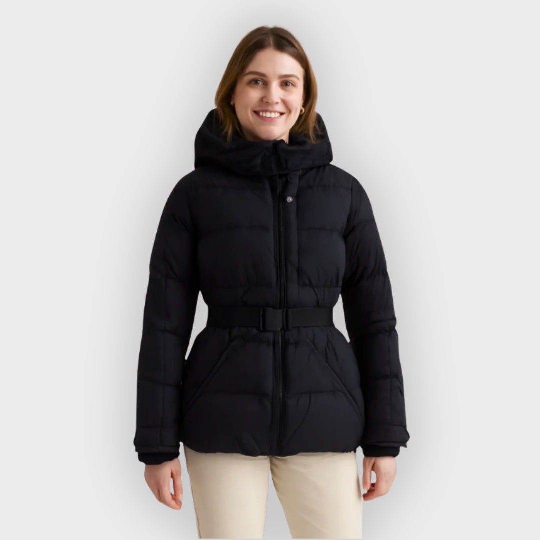 R&B | Damen Gürtelte Pufferjacke