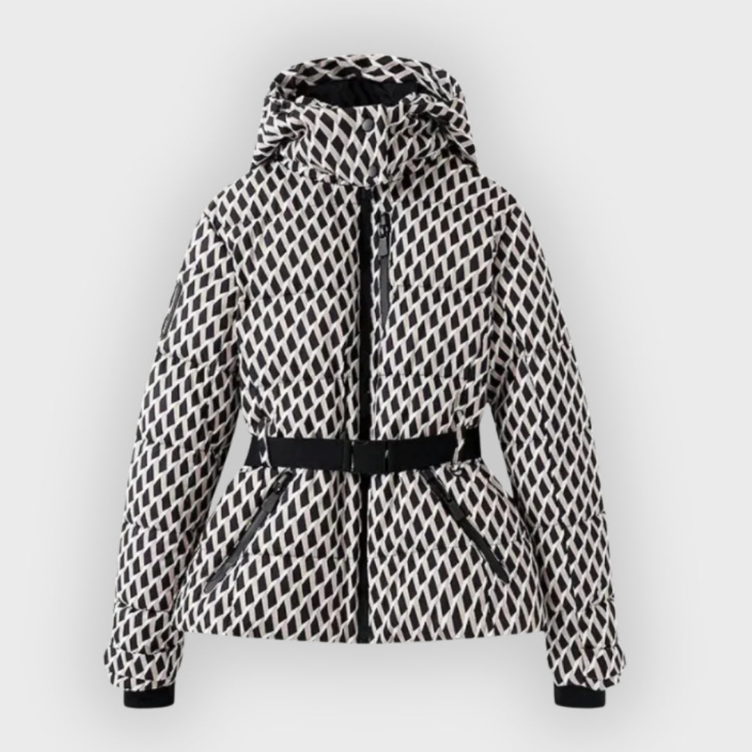 R&B | Damen Gürtelte Pufferjacke