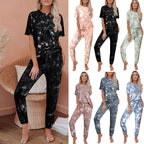 Damen lässiges und modisches Freizeitset im Batik-Stil R&B