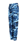Damen Cargohose im modernen Camouflage-Design mit elastischem Bund und praktischen Taschen R&B