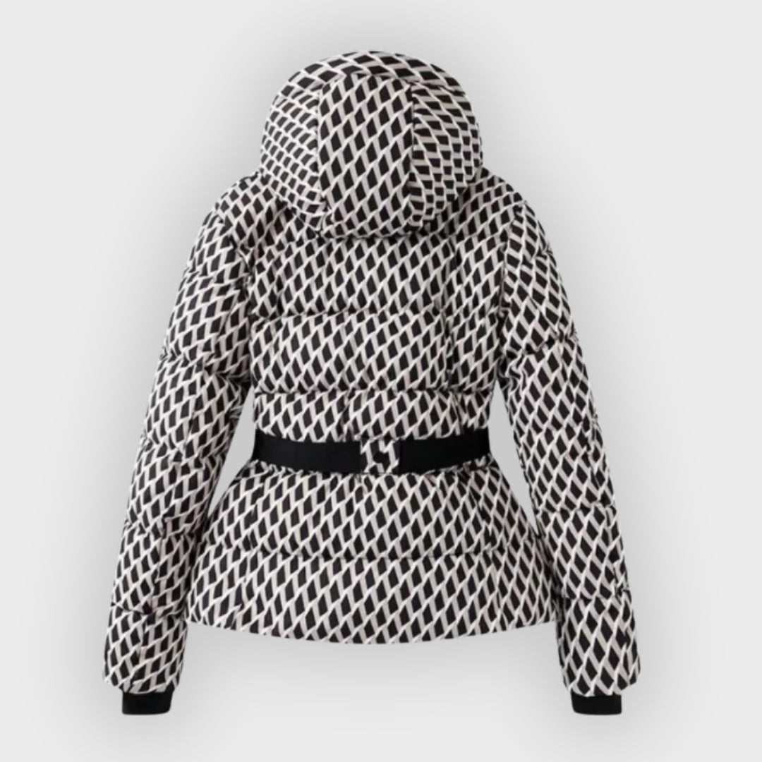 R&B | Damen Gürtelte Pufferjacke