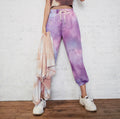 Damen Freizeithose mit lässigem Schnitt und modernen Batikmustern R&B