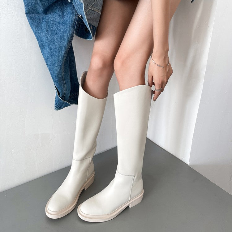 Weiss hohe stiefel mit absatz