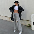 Damen Hochwertige Freizeithose mit modischen Riss-Details