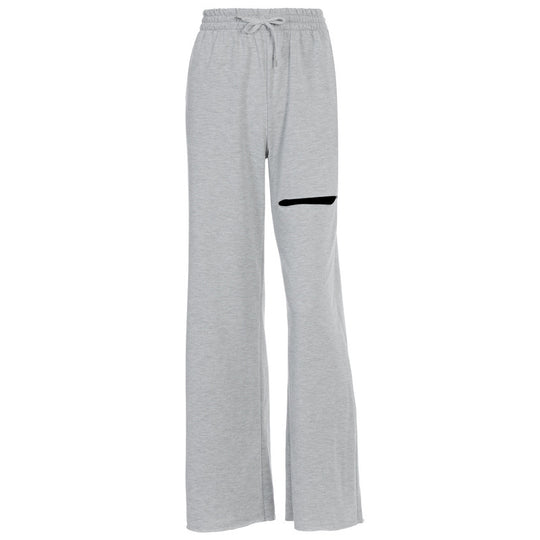 Damen Hochwertige Freizeithose mit modischen Riss-Details R&B