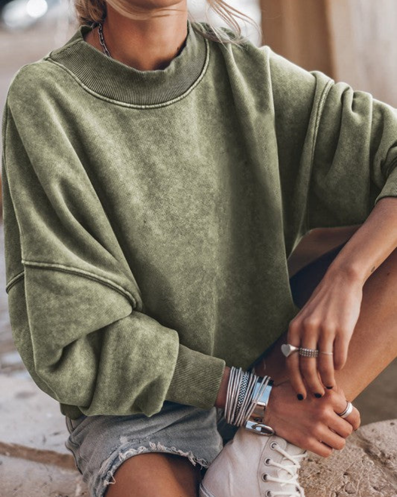 R&B | Stilvoller Gebleichter Pullover