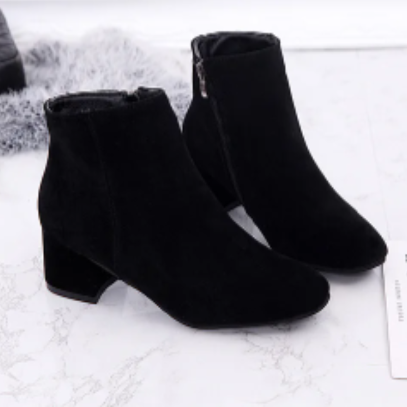 R&B | Moderne Wild Ankle Boots mit Bequemem Absatz Damen Ankle Boots