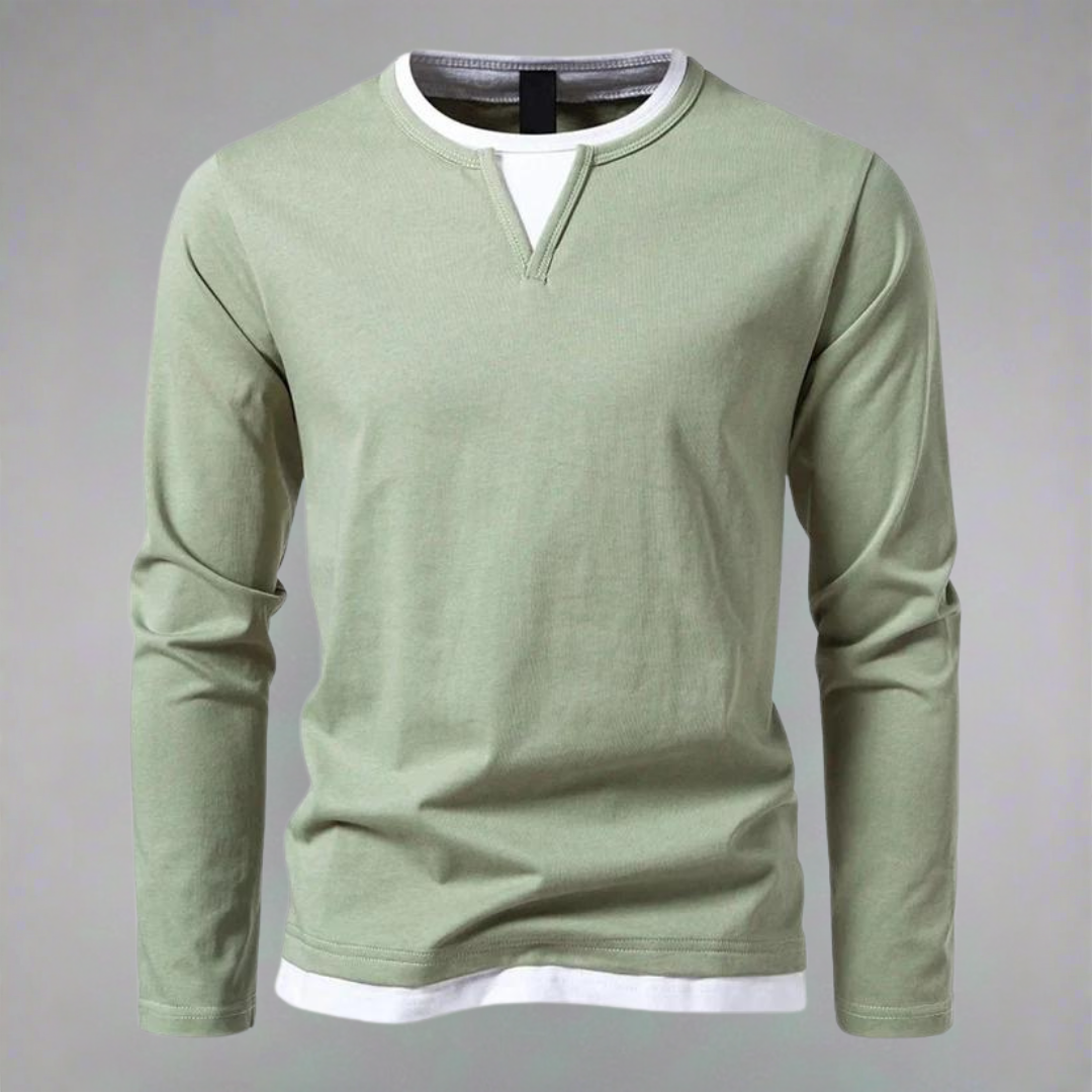 R&B | Trendig Langarm-Pullover für Männer