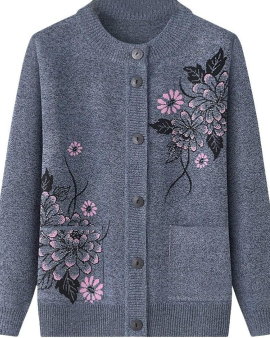R&B | Floral Charm Strickjacke