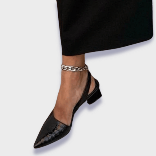 Premium Synthetikleder Orthopädische Pumps R&B