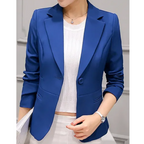 R&B | Taillierter Blazer mit Strukturierter Silhouette und Einem Knopf