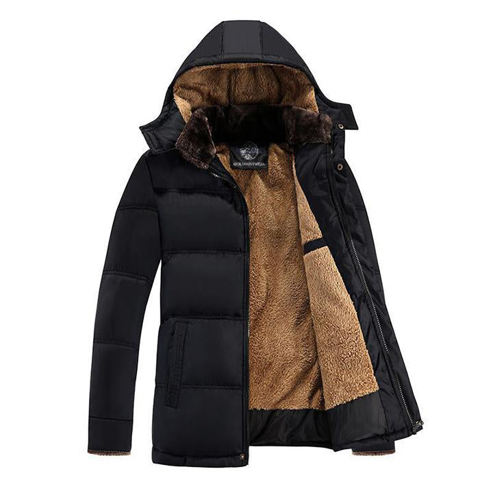 R&B | Fleece-Parka - Stylischer Wintermantel mit einzigartigem Design