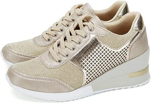 KomfortTurnschuhe Mit Atmungsaktivität Und MetallicAkzenten R&B