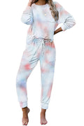 Damen bequemer Freizeitanzug im stylischen Batikdesign R&B
