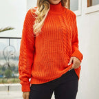 R&B | Kabellstrickpullover Acryl Bequem und Trendig