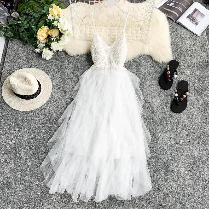 R&B | Kleid Aus Netzschlaufe