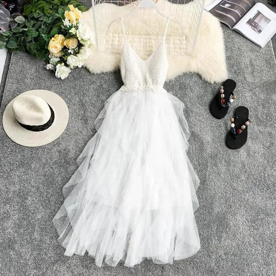 R&B | Kleid Aus Netzschlaufe