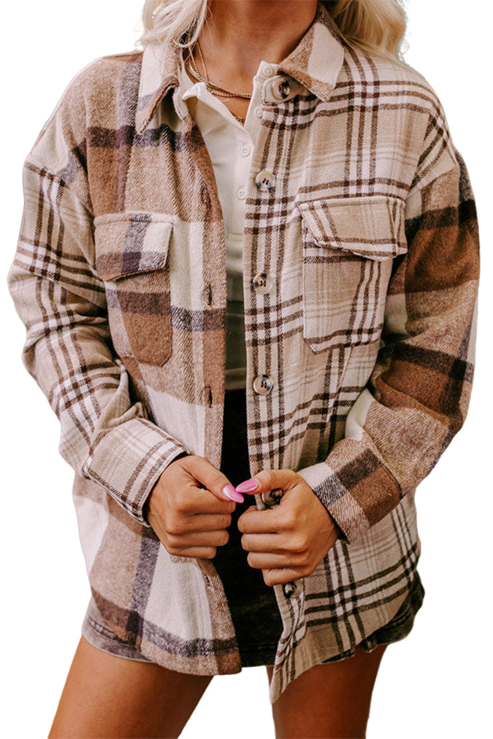 R&B | Lässiges Karierter Overshirt Zeitloses Design und Komfort Perfekt für Layering