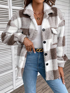 R&B | Flanellhemd mit Karos Polyester Warm und Stilvoll