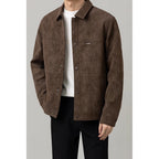 R&B | Herren Button-Down Hemdjacke