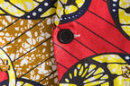 Damen Blazer aus hochwertigem afrikanischem Stoff mit modernem Muster