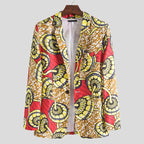 Damen Blazer aus hochwertigem afrikanischem Stoff mit modernem Muster