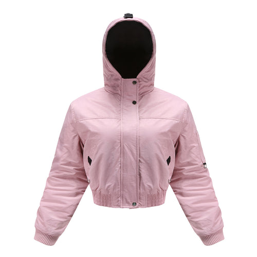 Damen modische kurz geschnittene Winterjacke R&B