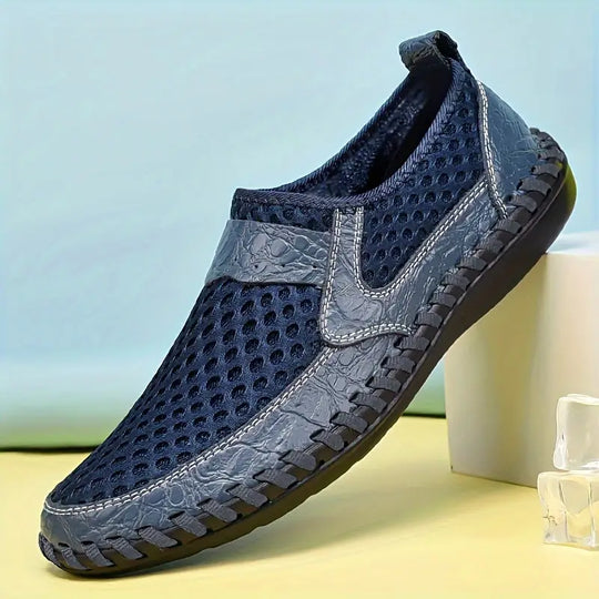 Herren Sandalen aus Mesh mit festen Nähten R&B