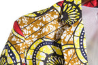Damen Blazer aus hochwertigem afrikanischem Stoff mit modernem Muster