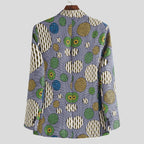 Damen Blazer im einzigartigen afrikanischen Muster mit modernem Schnitt