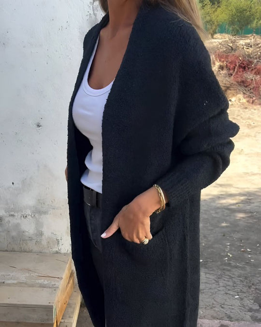 R&B | Lässiger Strick-Cardigan mit Taschen