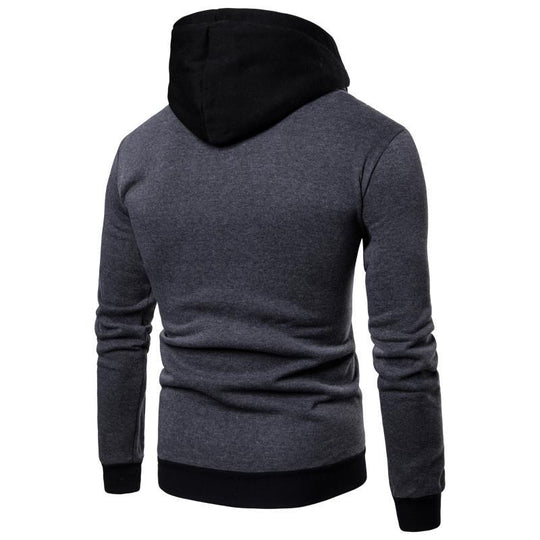 Herren bequemer Hoodie mit praktischem Reißverschluss und funktionalem Design R&B