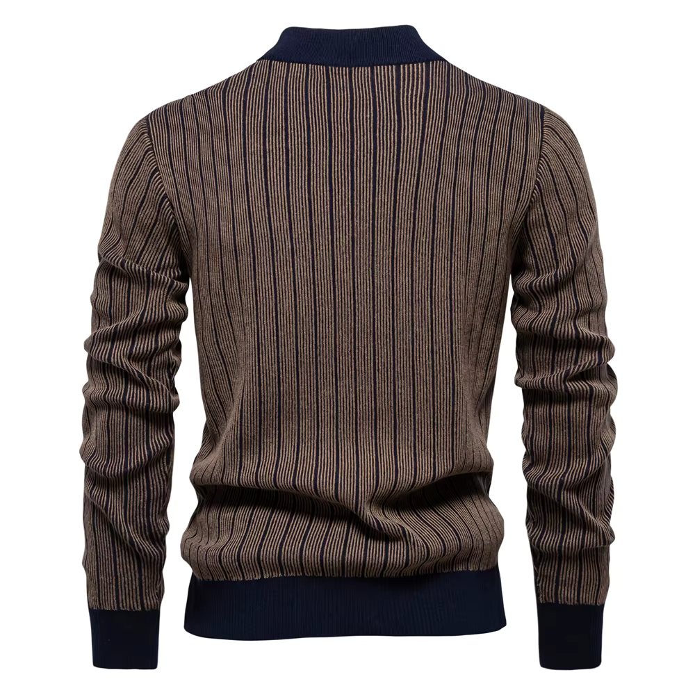 R&B | Streifenpullover für Elegante Wintertage