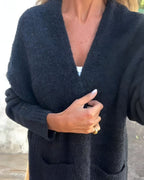 R&B | Lässiger Strick-Cardigan mit Taschen