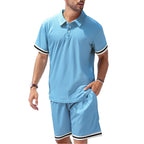 R&B | Kurzärmelige Shorts Zweiteiliges Set