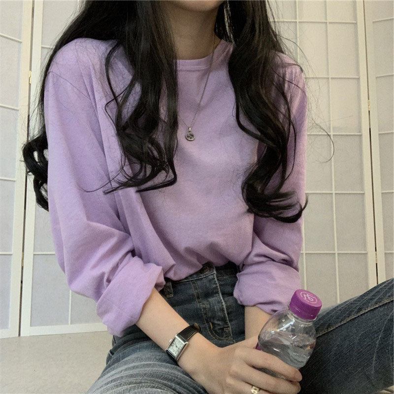 Damen Langarmshirt mit lässigem Schnitt und zeitlosem Design