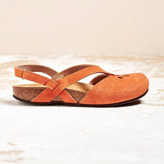 Damen Komfortable Sandalen mit verstellbarem Riemendesign und anatomischer Fußbettung R&B
