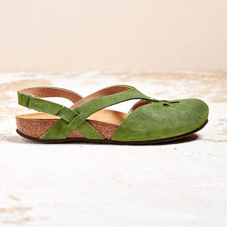 Damen Komfortable Sandalen mit verstellbarem Riemendesign und anatomischer Fußbettung R&B