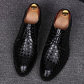 Elegante Leder Herren Schnürschuhe R&B